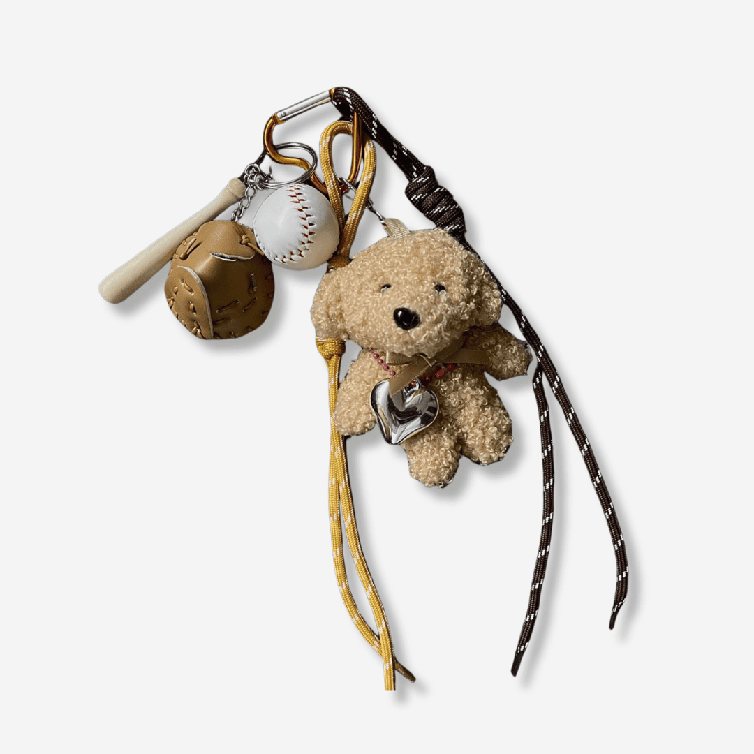 TEDDY & BASEBALL - BRELOQUE