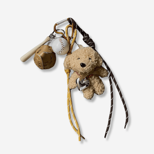 TEDDY & BASEBALL - BRELOQUE